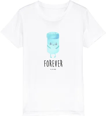 Produktbild von Mr. & Mrs. Panda Kleinkinder T-Shirt Beste Freunde Salz 7-8 Jahre (122/128) - Weiß - Geschenk, Teenager, Fehlende Keywords, Lustige Sprüche, Kindershirt, Kinder Mädchen
