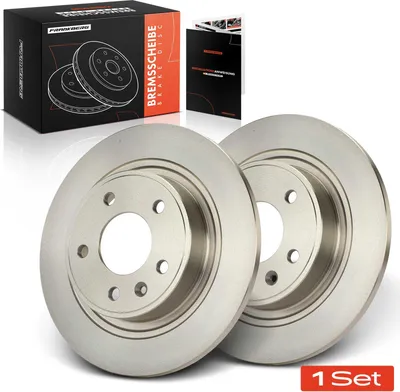 Produktbild von Frankberg 2x Bremsscheiben Hinterachse für Opel Ampera Astra J Caravan GTC Kasten/Kombi Bj ab 2009
