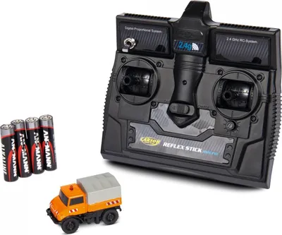 Immagine prodotto di Carson RC 1:87 MB Unimog U406 Municipale 100% RTR 2.4GHz H0 modello ferroviario