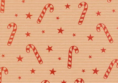 Produktbild von SUSY CARD Weihnachts-Geschenkpapier "Xmas Zuckerstangen" (B)700 mm x (L)1,5 m