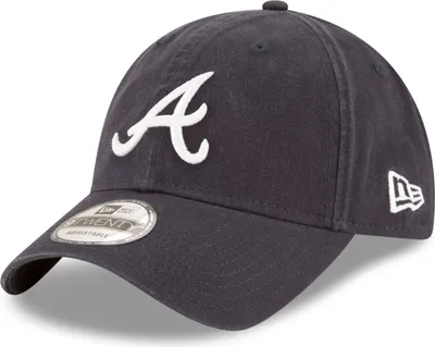 Produktbild von New Era 9Twenty Strapback Cap - Atlanta Braves grau