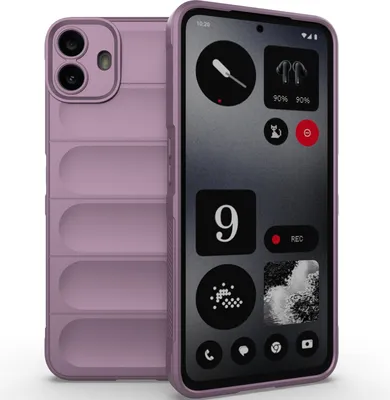 Obrázek produktu pro Pouzdro pro Nothing CMF Phone 1 Měkké TPU Silikonové Nárazuvzdorné Ochranné Pouzdro Fialová