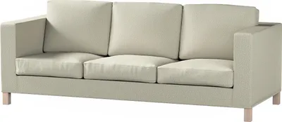 Produktbild von Dekoria Bezug für Karlanda 3-Sitzer Sofa nicht ausklappbar, kurz, beige, Bezug für Karlanda 3-Sitzer, kurz