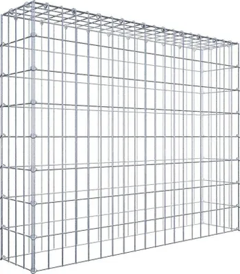 Immagine prodotto di Gabbione aggiuntivo di tipo 3 100 cm x 80 cm x 20 cm (L x H x P), maglia 5 cm x 10 cm, anello a C