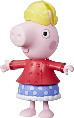 Produktbild von Peppa Pig Figur Mit Lustigen Styles Rosa  Rosa One Size