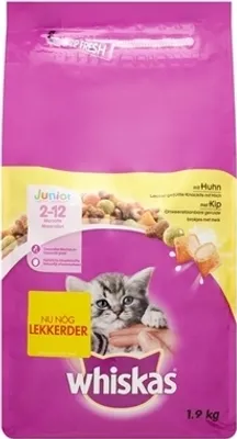 Produktbild von Whiskas Droog Junior Kip