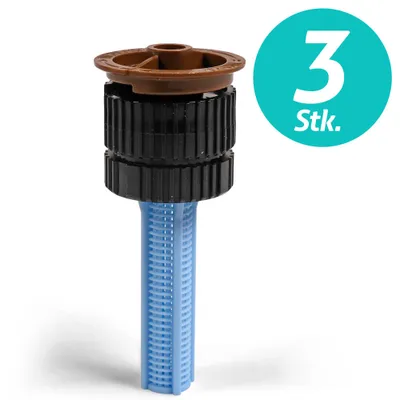 Produktbild von 3 Stk. Rain Bird Düse 12-VAN Strahlanstieg 15°, braun