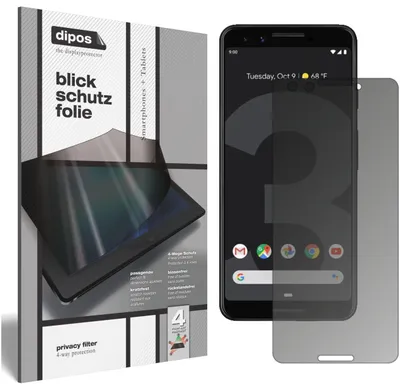 Produktbild von Dipos 1033123143, 14 cm (5.5"), Smartphone, Rahmenloser Blickschutzfilter, Antireflexbeschichtung, Privatsphäre