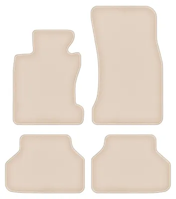 Immagine prodotto di Tappetini in moquette per BMW 5 E60 2003-2010 (Xdrive) – set 4 pezzi, beige, su misura – Wielganizator FORTUNA