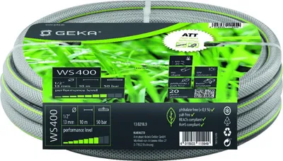 Produktbild von GEKA plus Wasserschlauch WS400, 1/2€œ, 10 m, 5-lagig, Gartenschlauch, 13.0218.9