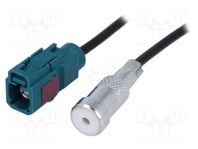 Zdjęcie produktu dla 1 x Adapter antenowy, 0,23 m. Złącza i adaptery do anten samochodowych - gniazdo, gniazdo ISO