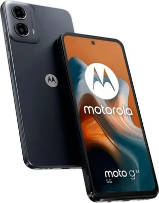 Immagine prodotto di Motorola Moto G G34 16.5 cm  6.5pollici  Doppia SIM Android 14 5G USB tipo C 4 GB 128 GB 5000 mAh Nero Antracite