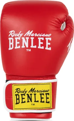 Obrázok produktu pre Kožené boxerské rukavice TOUGH Red/White 16 oz BENLEE