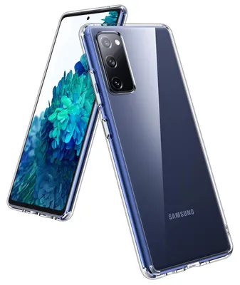 Produktbild von UNBREAKcable Kompatibel mit Samsung Galaxy S20 FE Hülle - Crystal Clear [Anti-Gelb & Kratzfest] Handyhülle Samsung S20 FE, Hartplastik Rückseite & Weich Silikon Bumper Case, Schutzhülle - 6.5 Zoll