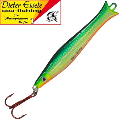 Produktbild von Dieter Eisele Pro Select Pilker Rainman, Gewicht / Länge / Hakengröße:120g - 14.5cm - Gr. 3/0