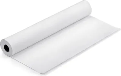 Produktbild von Verpackungspapier WEISS Kraft Glatt 80 cm / 5 kg Rolle 70 g/m²