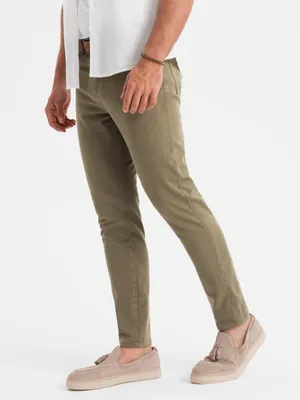 Produktbild von Ombre Clothing Chinos für Männer Dutnoz olive XL