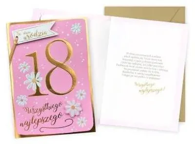 Imagen del producto de Tarjeta de regalo para el 18º cumpleaños