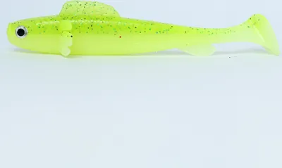 Produktbild von Lurejunks Finisher Shad - 5 Gummifische, Länge:8cm, Farbe:Poison
