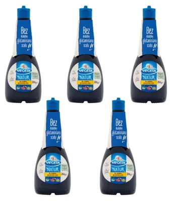 Produktbild von Vegeta Natur Flüssigwürze 5x 204g - flüssige Würze - Gewürze ohne Glutamat