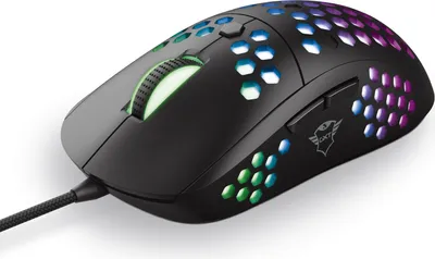 Zdjęcie produktu dla Trust GXT 960, Po prawej stronie, Optyczny, USB Typu-A, 10000 DPI, Czarny