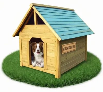 Image de Abri pour chien de taille moyenne - 95 cm