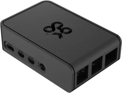 Produktbild von Raspberry Pi 4 Slide Gehäuse ABS Schwarz für Raspberry Pi 4B