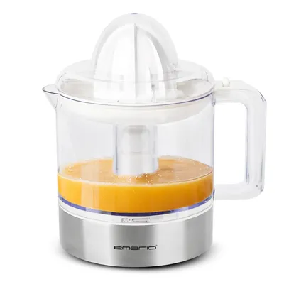 Produktbild von Emerio Zitruspresse 800 ml – elektrische Orangenpresse – Fruchtpresse – Zitronenpresse – CP-131451 – Weiß