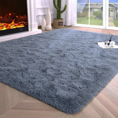 Obrázek produktu pro Moderní vysoký koberec 200 x 300 cm - Šedý