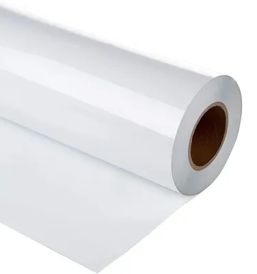 Wärmeübertragungs-Vinyl-Rollen 30x300 cm, 3er-Set, weiß, für Textildesign