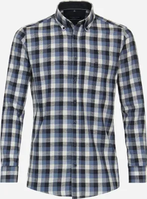Zdjęcie produktu dla Casa Moda - Comfort Fit - Męska koszula casual z długim rękawem (434175600), rozmiar:M, kolor:Niebieski (100)