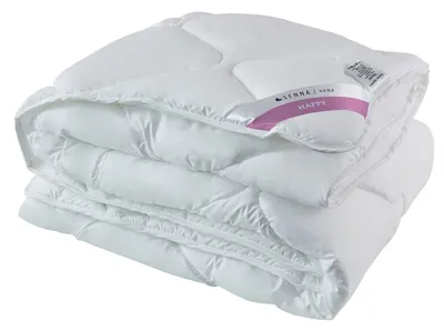 Produktbild von Bettenset 220x200 Ganzjährige Bettdecke Happy + 2 Schlafkissen 70x80 Steppbett Bettwäscheset Set