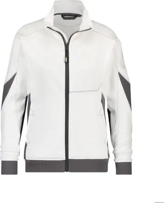 Produktbild von DASSY Sweatshirt VELOX Damen Gr. L weiß/anthrazit