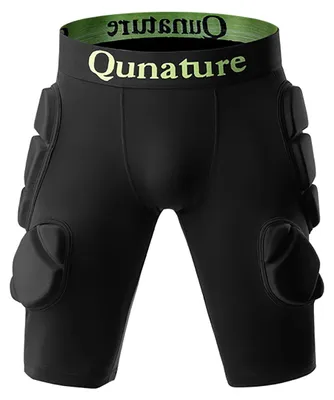 Immagine prodotto di Protezioni per l'anca Qunature Ski - Advanced XL, adatte per sci, snowboard e pattinaggio, colore nero