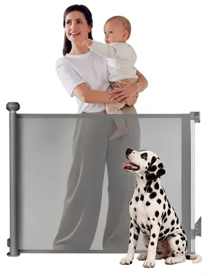 Obrázek produktu pro Bezpečnostní zábrana - Rozšiřitelná - Do 140 cm - Výška 80 cm