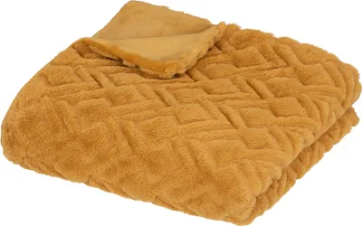 Produktbild von Eazy Living Plaid 120 x 160 cm Bastien Ocker