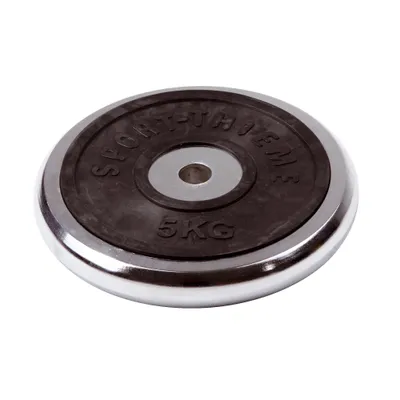 Produktbild von Sport-Thieme Hantelscheibe "Chrom", 5 kg