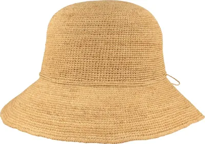 Fiebig Damen Strand-Glocke aus Raffia Stroh  in beige