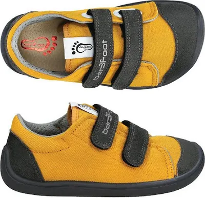 Produktbild von Jungen schuhe 3F Natural 3BE29N/3 bar3foot Super Flexi Gelb Barfuß