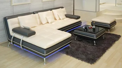 Immagine prodotto di Divano letto, divano angolare, divano componibile, divano d'angolo, set divano, design moderno, divano F3015