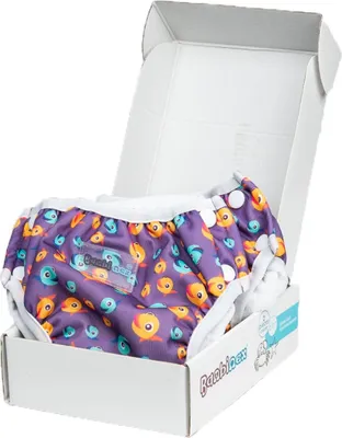 Produktbild von Bambinex Schwimmwindel & Trainingshöschen - Lucky Purple - 2 Stück