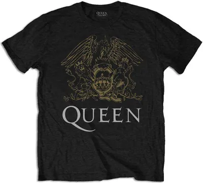 Produktbild von Queen Crest Black M T-Shirt