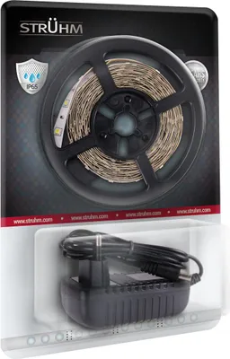 Productafbeelding van LED-strip, 3 meter, 180 LEDs, 6500K, IP65, met voeding