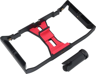 Obrázek produktu pro Podpora stabilizátoru telefonu, přenosný nastavitelný lehký ruční stabilizátor pro natáčení makrofilmů v přímém přenosu