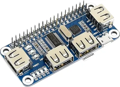 Image de WAVESHARE Hub USB avec 4 ports pour Raspberry Pi