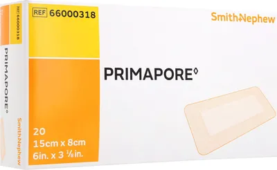 Zdjęcie produktu dla Primapore 8x15 cm opatrunek na ranę sterylny 20 szt