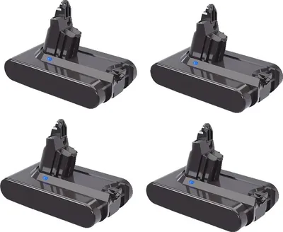 Obrázok produktu pre Náhradná batéria pre V6, 21,6 V, kapacita 6000 mAh, 4 kusy 6,0 Ah