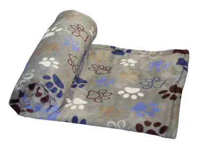 Produktbild von Fleece Plaid "LISSI" Classic, hellgrau, 100x150cm