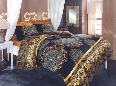 Produktbild von L'Essentiel Linge de Maison, Adal- PRL1143, Schwarz, Bettdecken, 50% Baumwolle / 50% Polyester