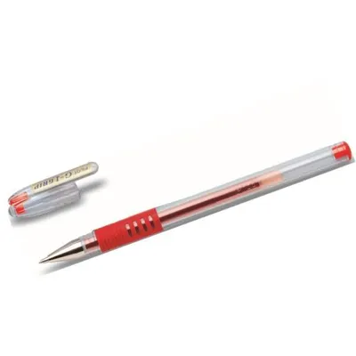 Image de Stylo à encre gel PILOT G1-5 Grip, couleur du trait : rouge